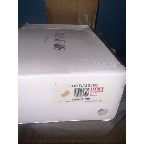 Dream Pairs Tan Winter Boots - Picture 4 of 4